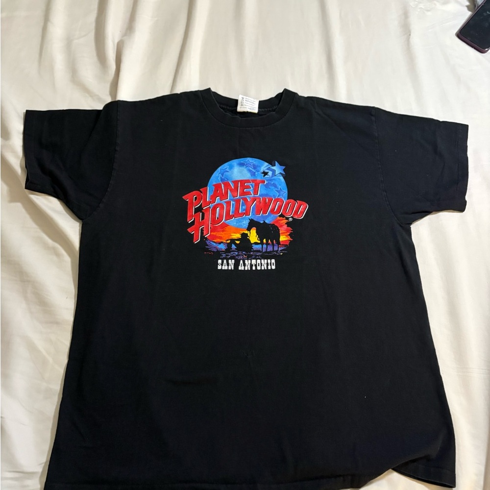 Black Planet Hollywood San Antonio T-Shirt extra large